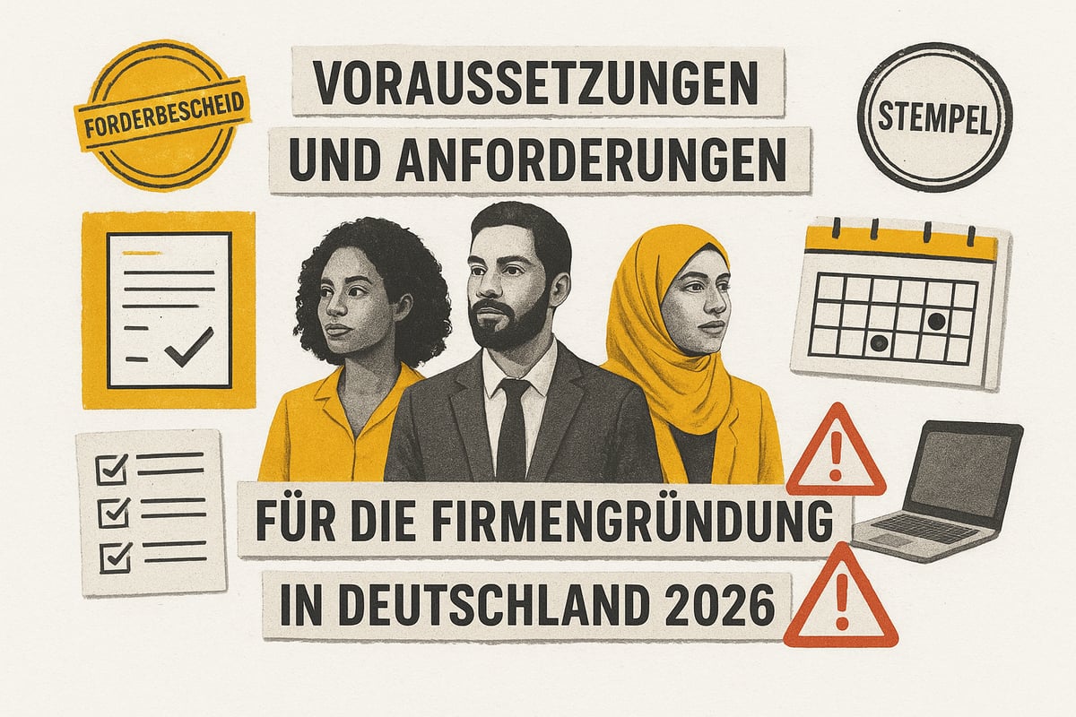 Voraussetzungen & Anforderungen für Förderanträge
