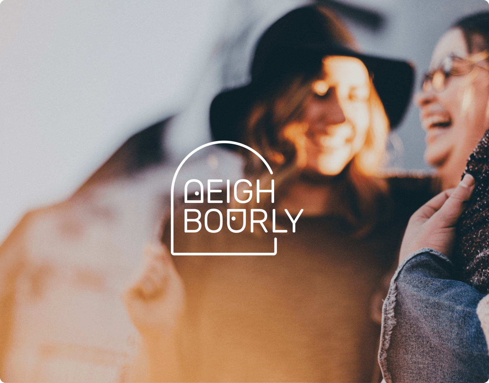 Brand Language for Neighbourly brand, Brand Design for Neighbourly, Real Estate, Event