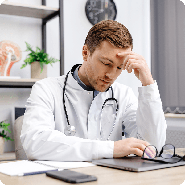 Doctor working