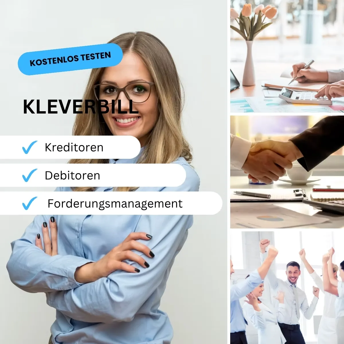  Professionelles Forderungsmanagement mit KLEVERBILL