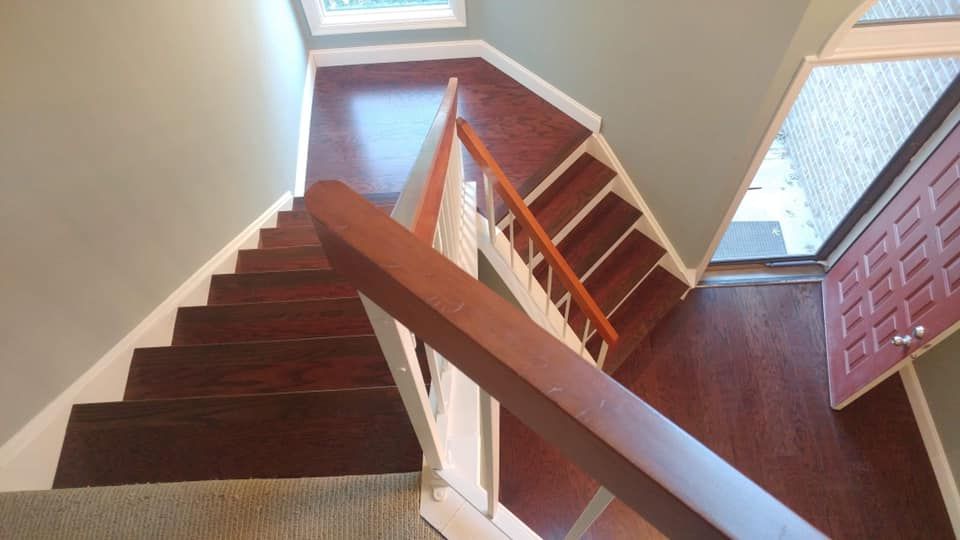 Custom flooring project by Carpet Castle