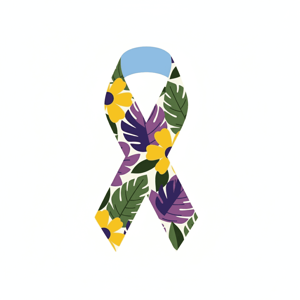 Prostate Cancer Ribbon Icon Before Our Visit Ends Podcast