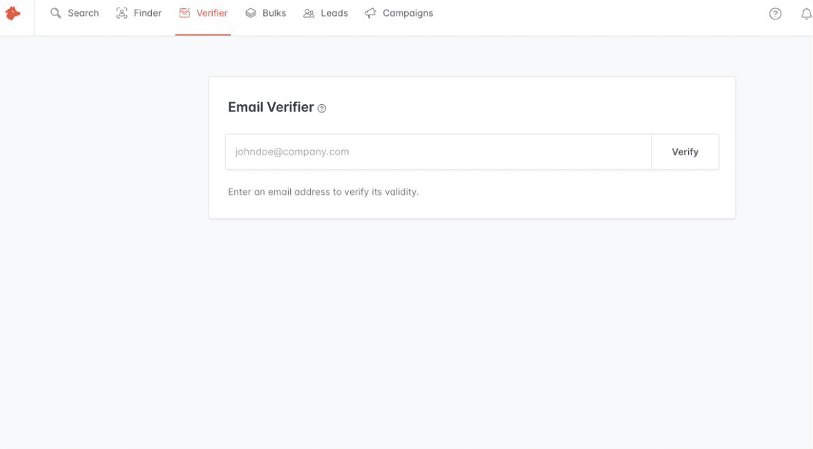 Hunter Email Verifier