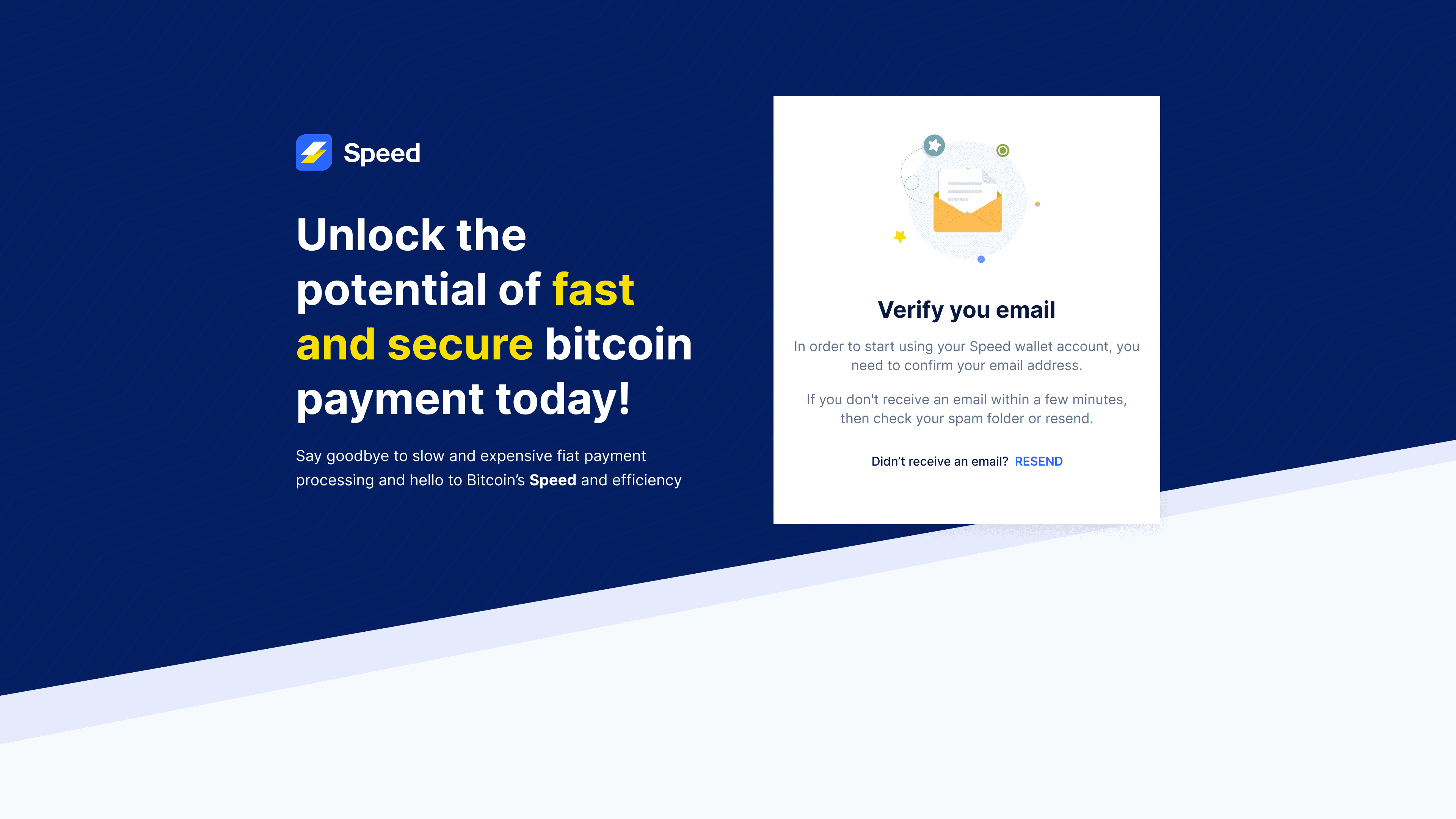 Email Verification - Speed App