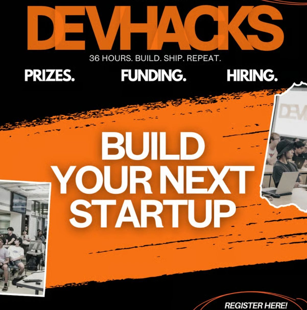 a black and white living room with a large tv