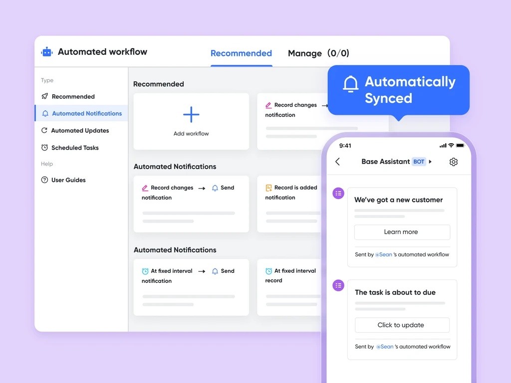 No-code workflow automation