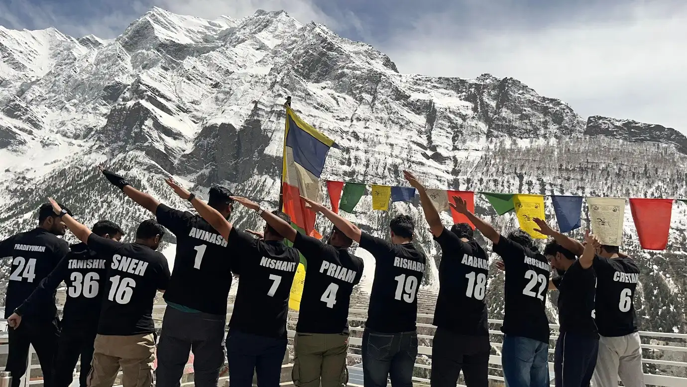 Cheerio team at company offsite