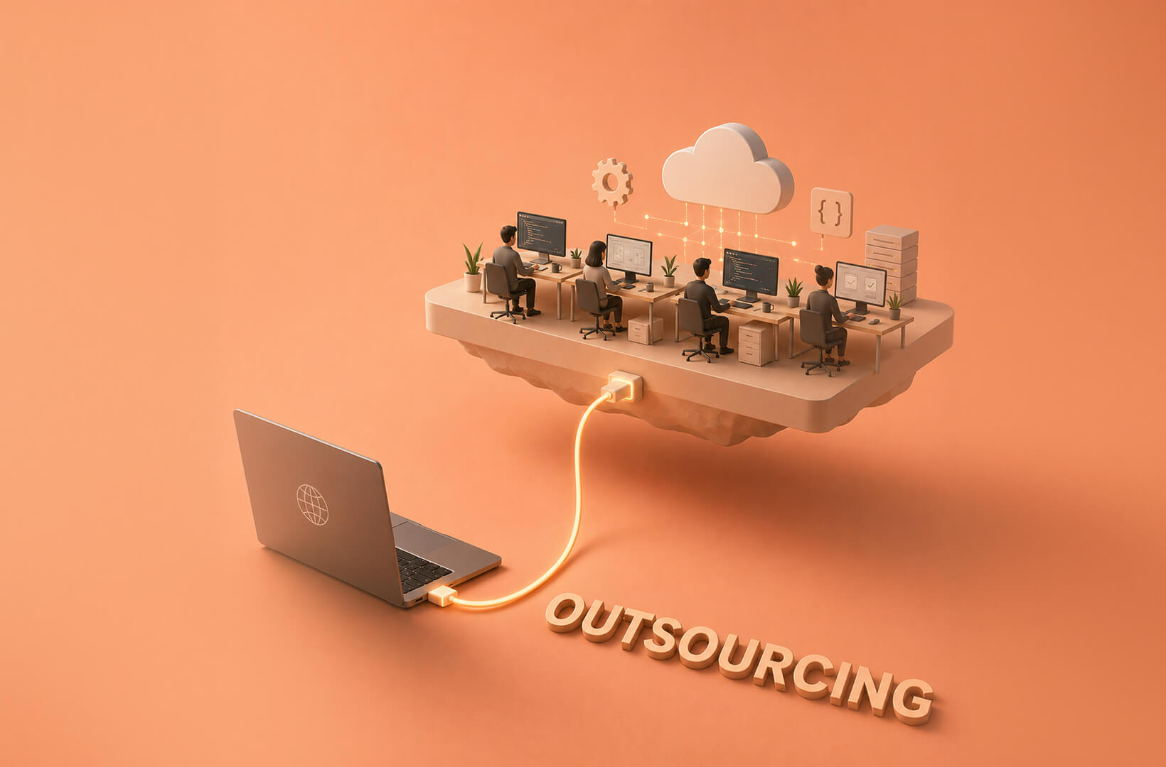Software development outsourcing