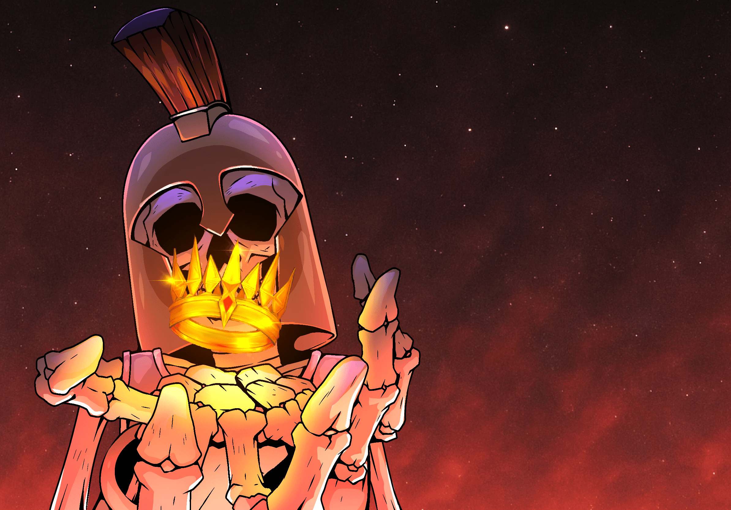 Dead king society Trojan branded PNL card