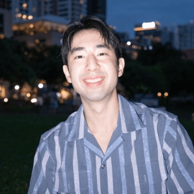 Profile picture of Ignasi (Iggy) Albero, Brand Lead at Web3 Foundation, against a blue background.