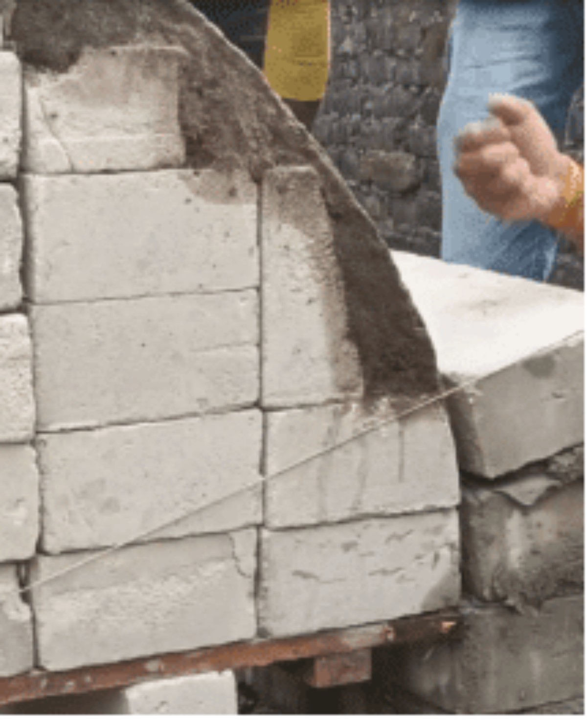 Bricks arch angle