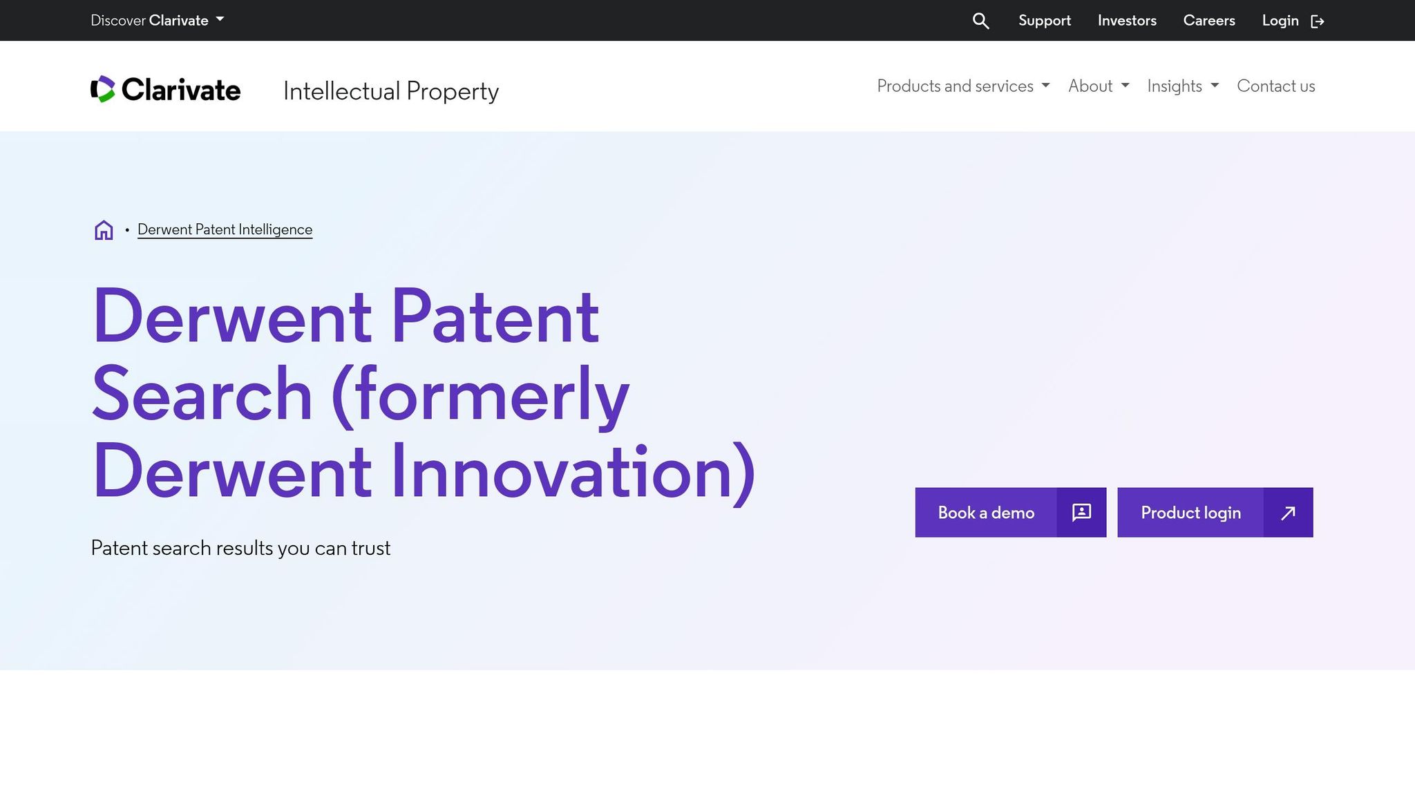 Derwent Innovation