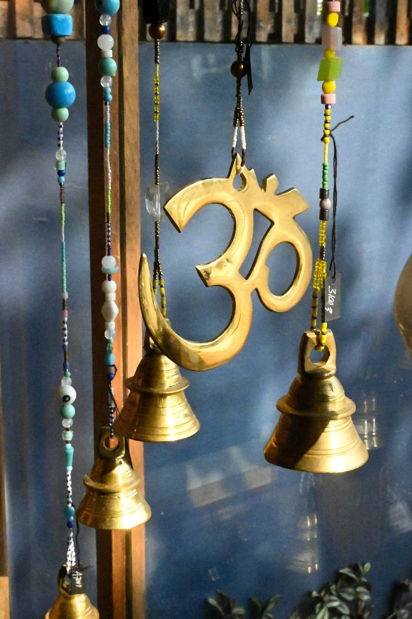 Brass Om bells