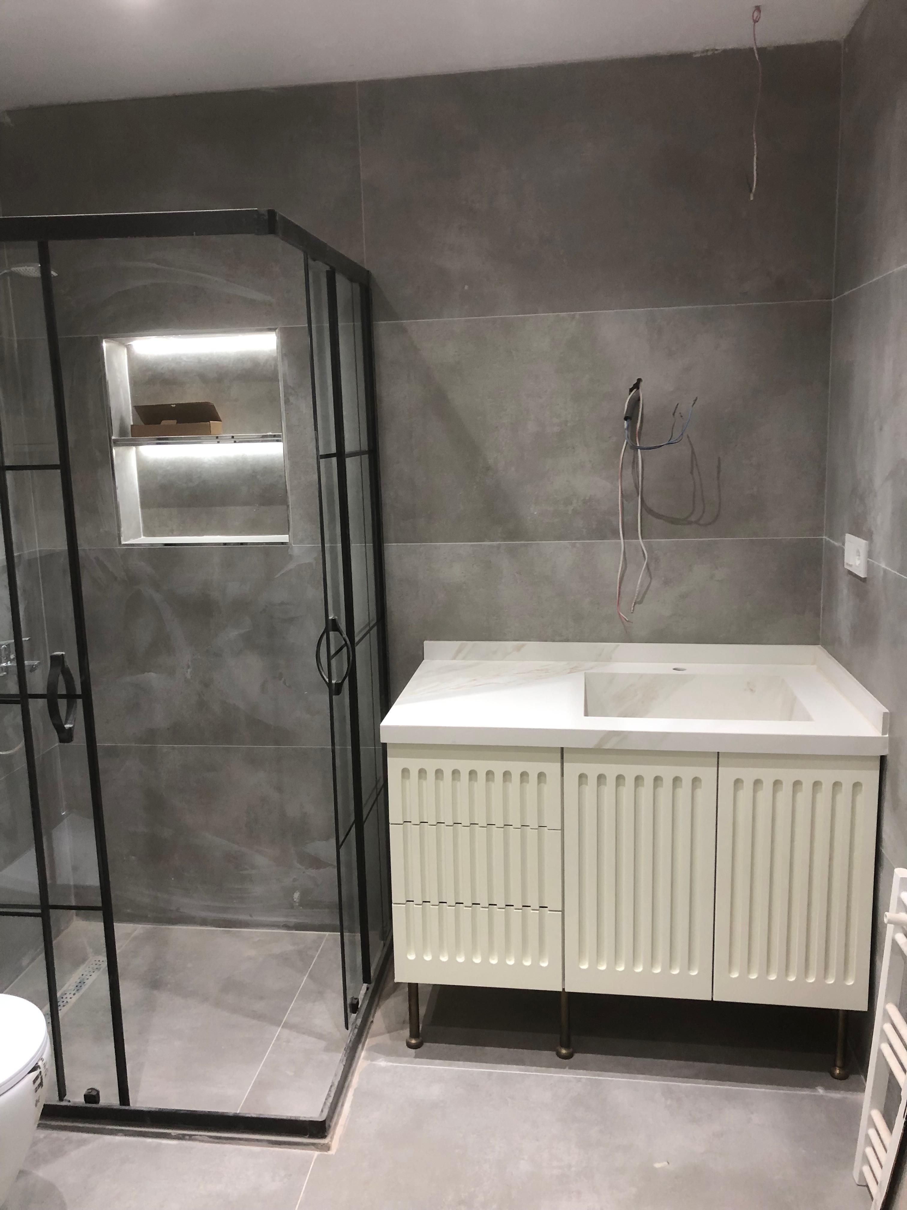 banyo dolabı tasarımı