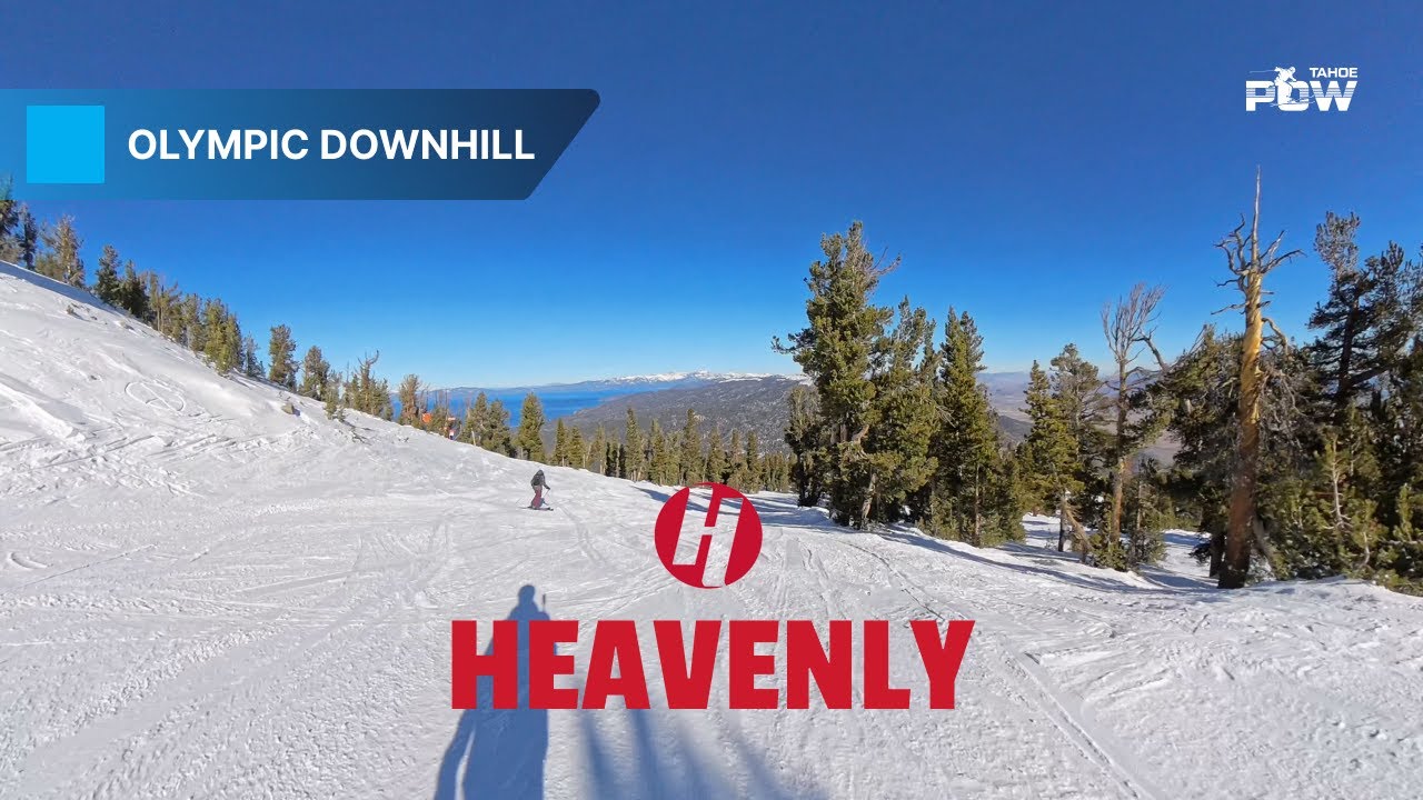 Carving Olympic Downhill Heavenly – Iconic Blue Run