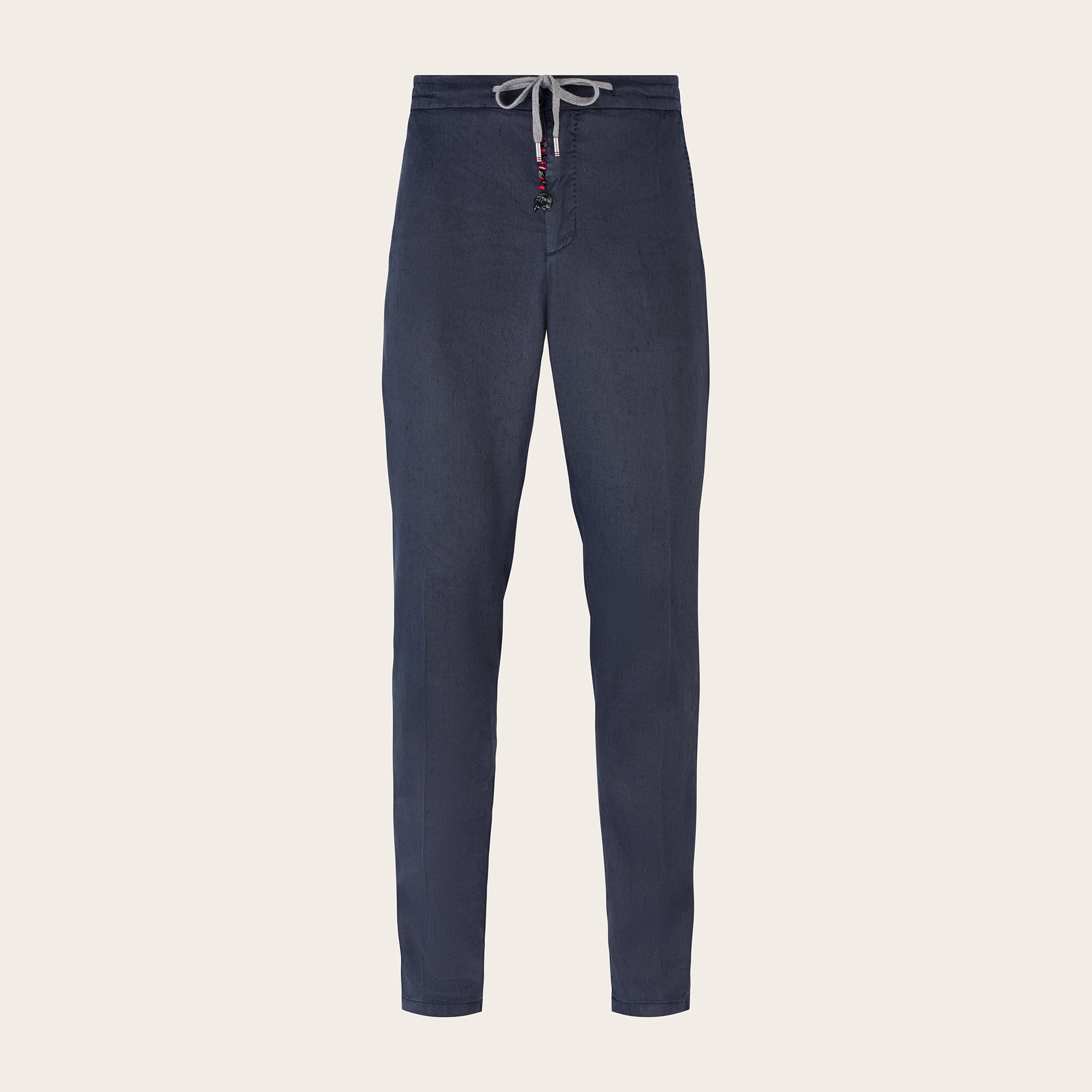 Caracciolo Linen Trousers - Mandelli UK