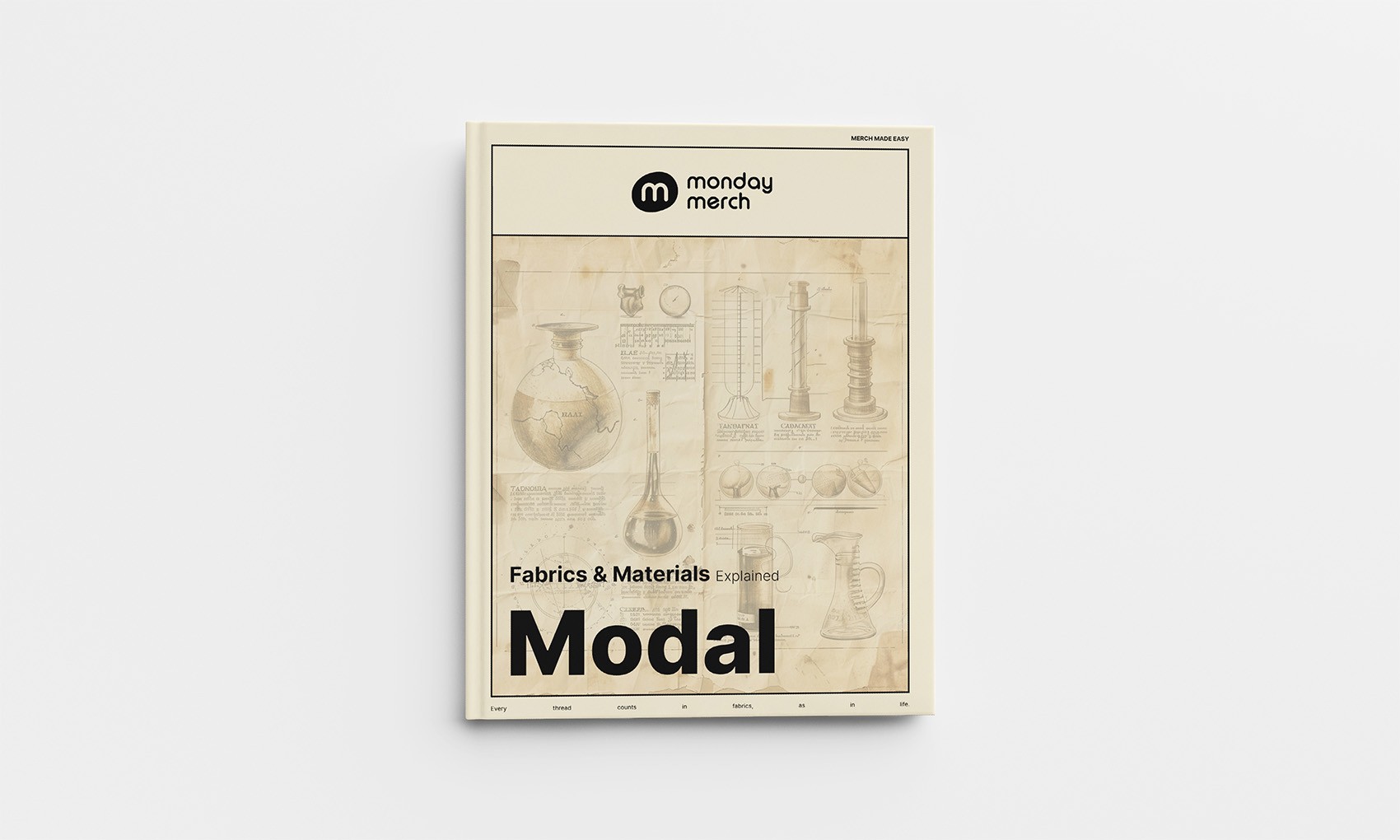 Monday Merch Fabrics and Materials Book Modal
