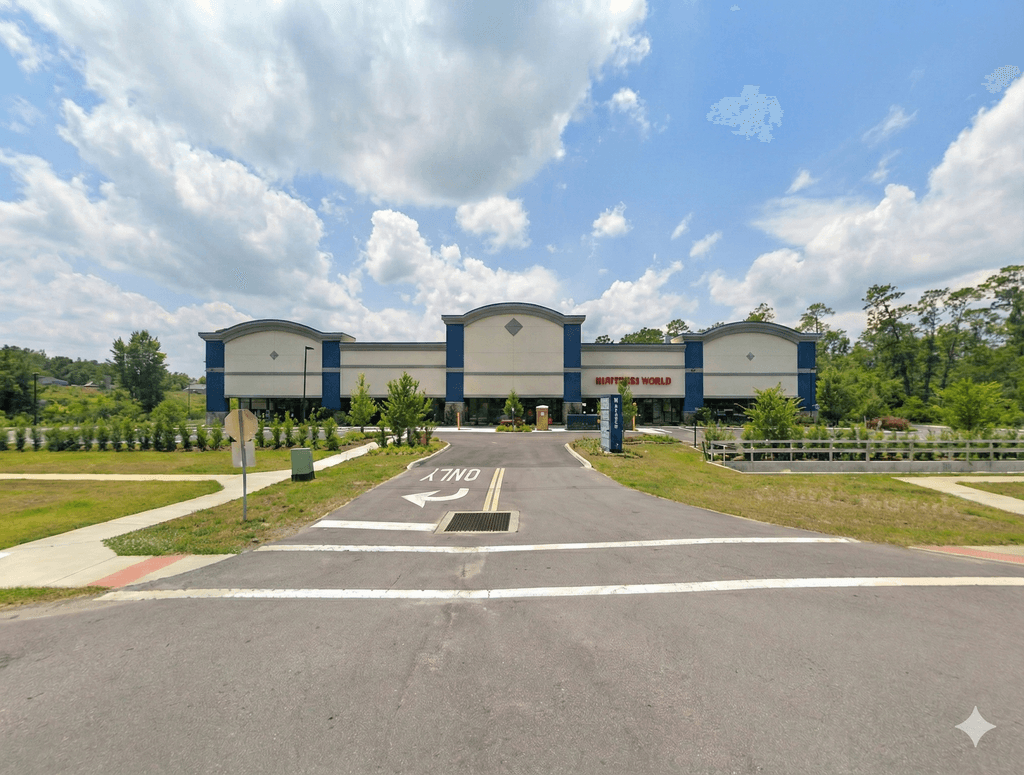 team workspace with people working