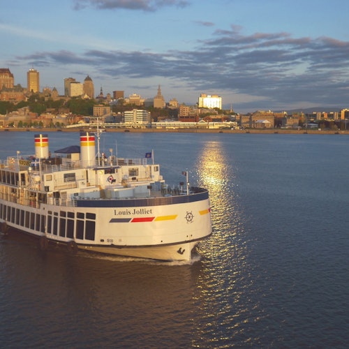 Vé tham quan du thuyền buổi tối có hướng dẫn trên sông tại Thành phố Quebec