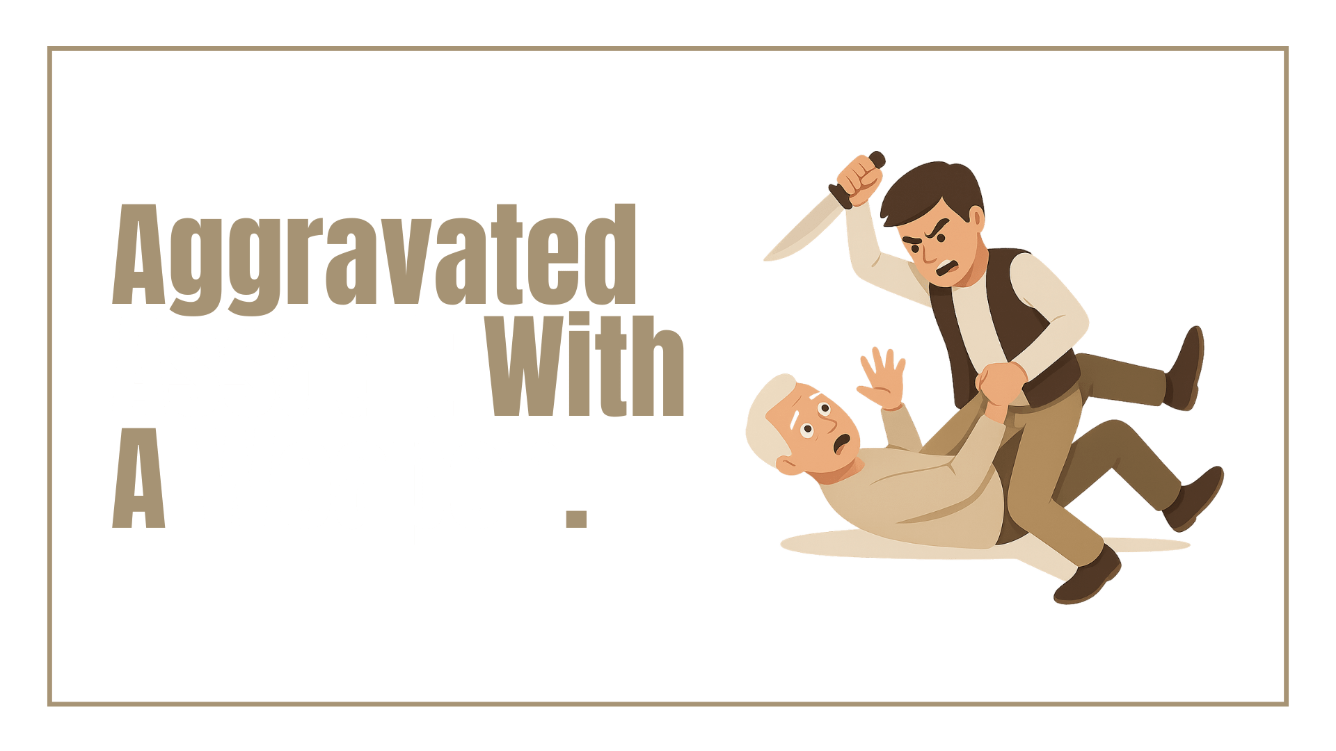 A graphic showing charges that can be added to aggravated assault cases.