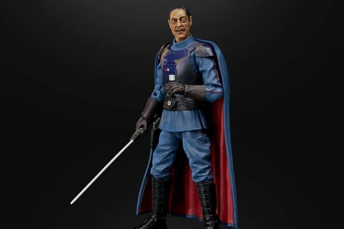 The Black Series Credit Collection Moff Gideon figure.
