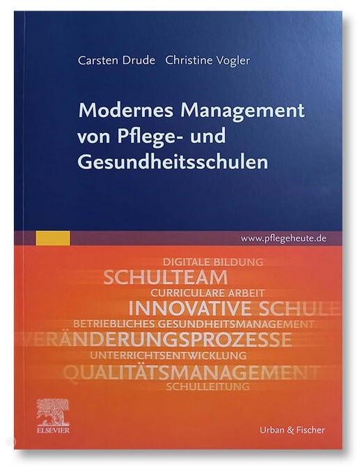 Cover des Buchs "Modernes Management von Pflege- und Gesundheitsschulen"