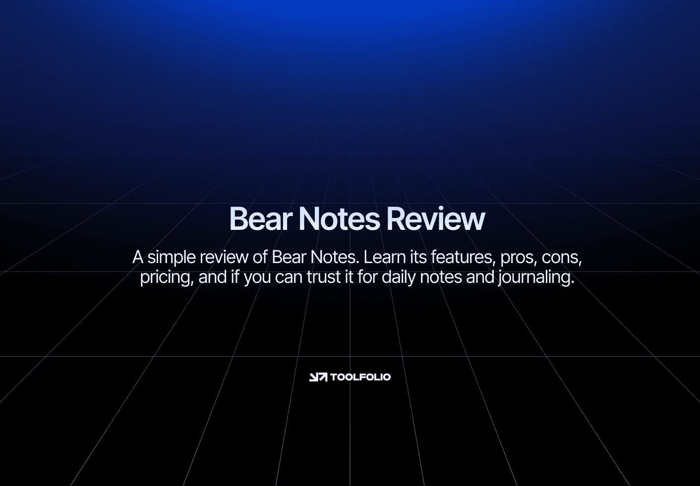Bear Notes Review