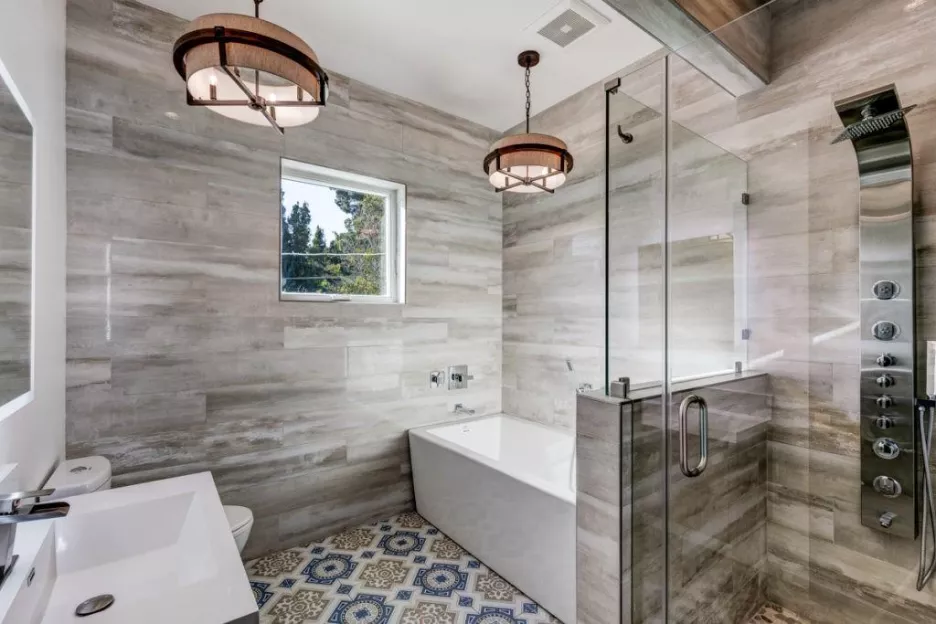 Luxury bathroom remodel 