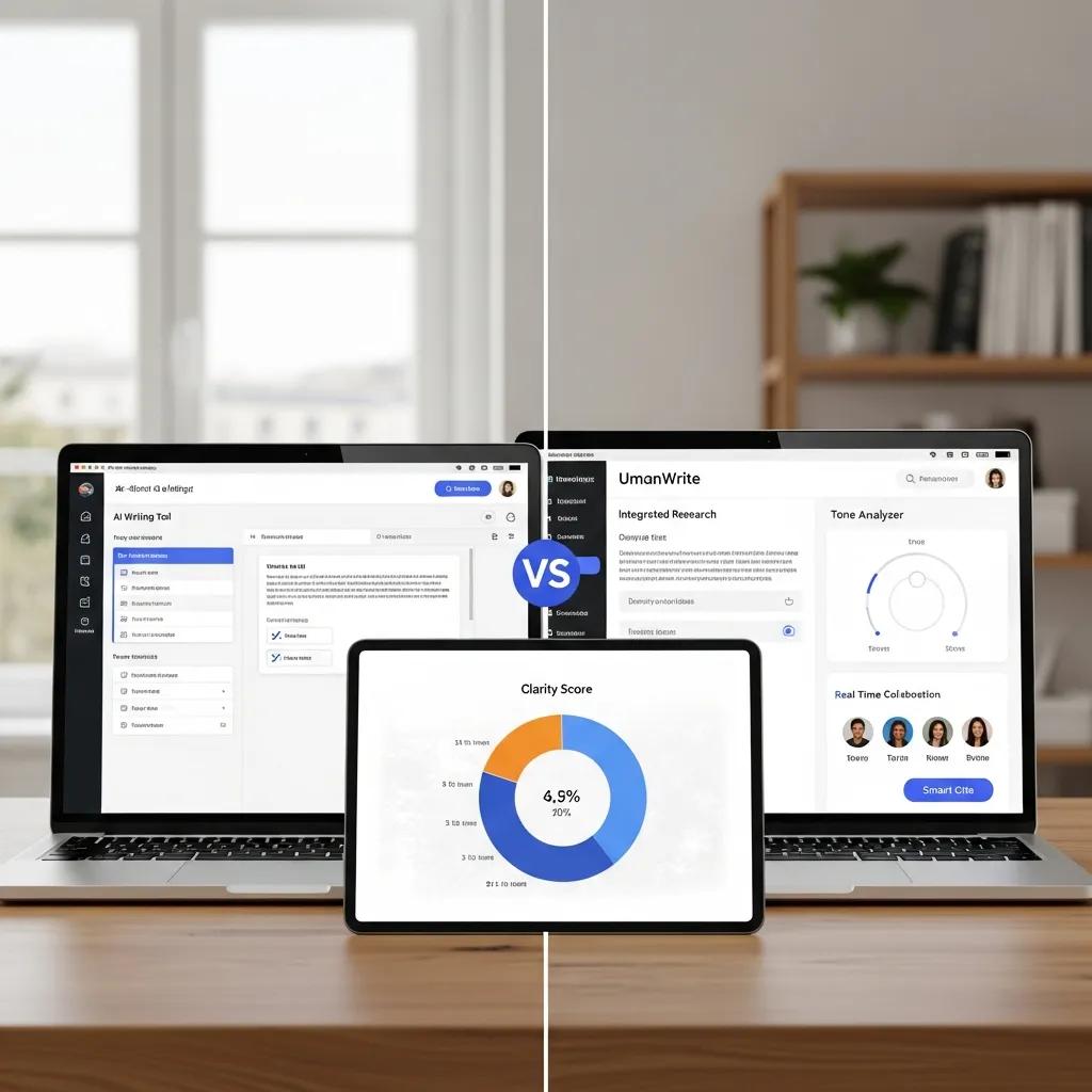 UmanWrite compared with other AI writing platforms