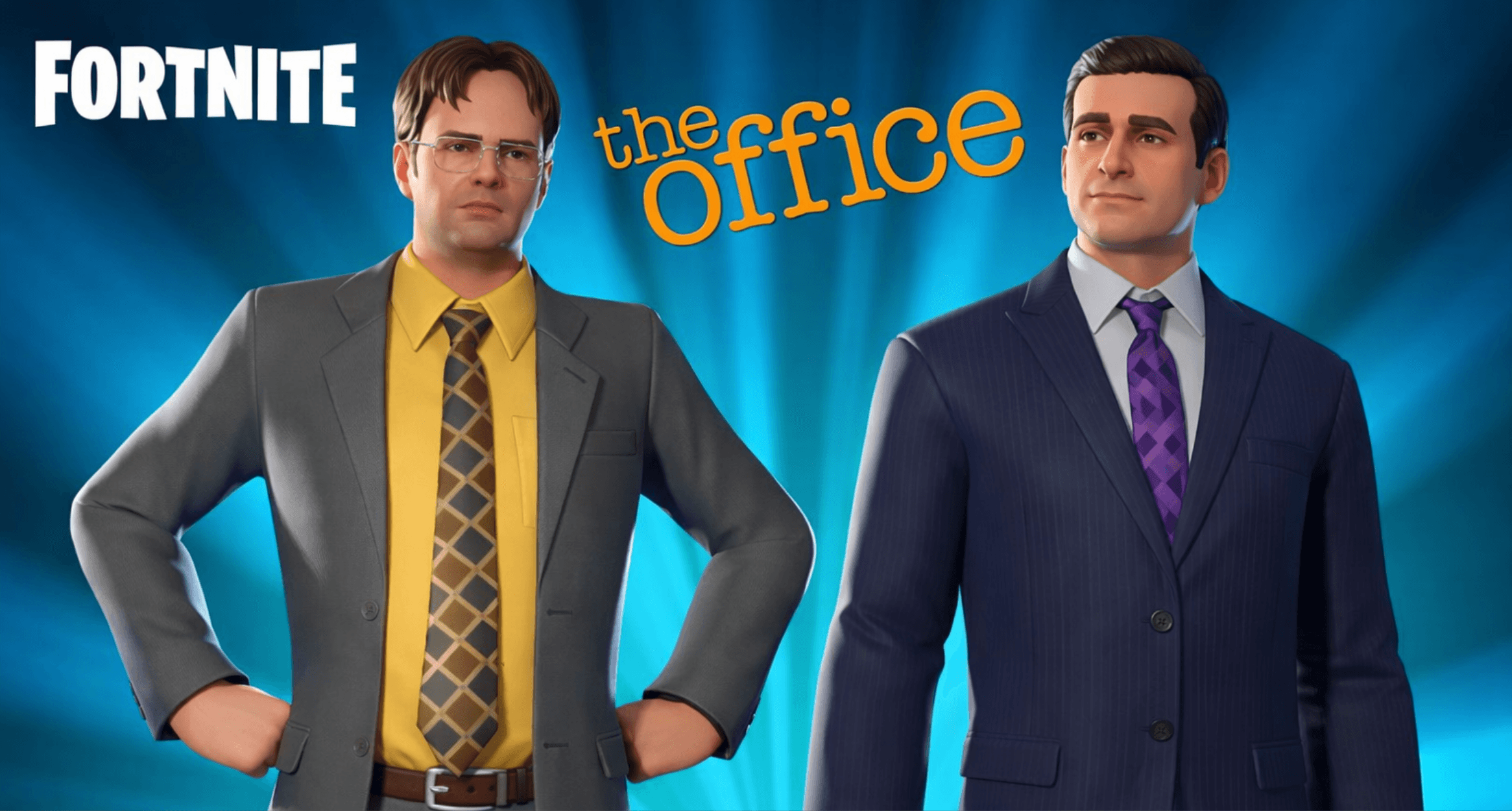 novas skins de the office chegam ao fortnite
