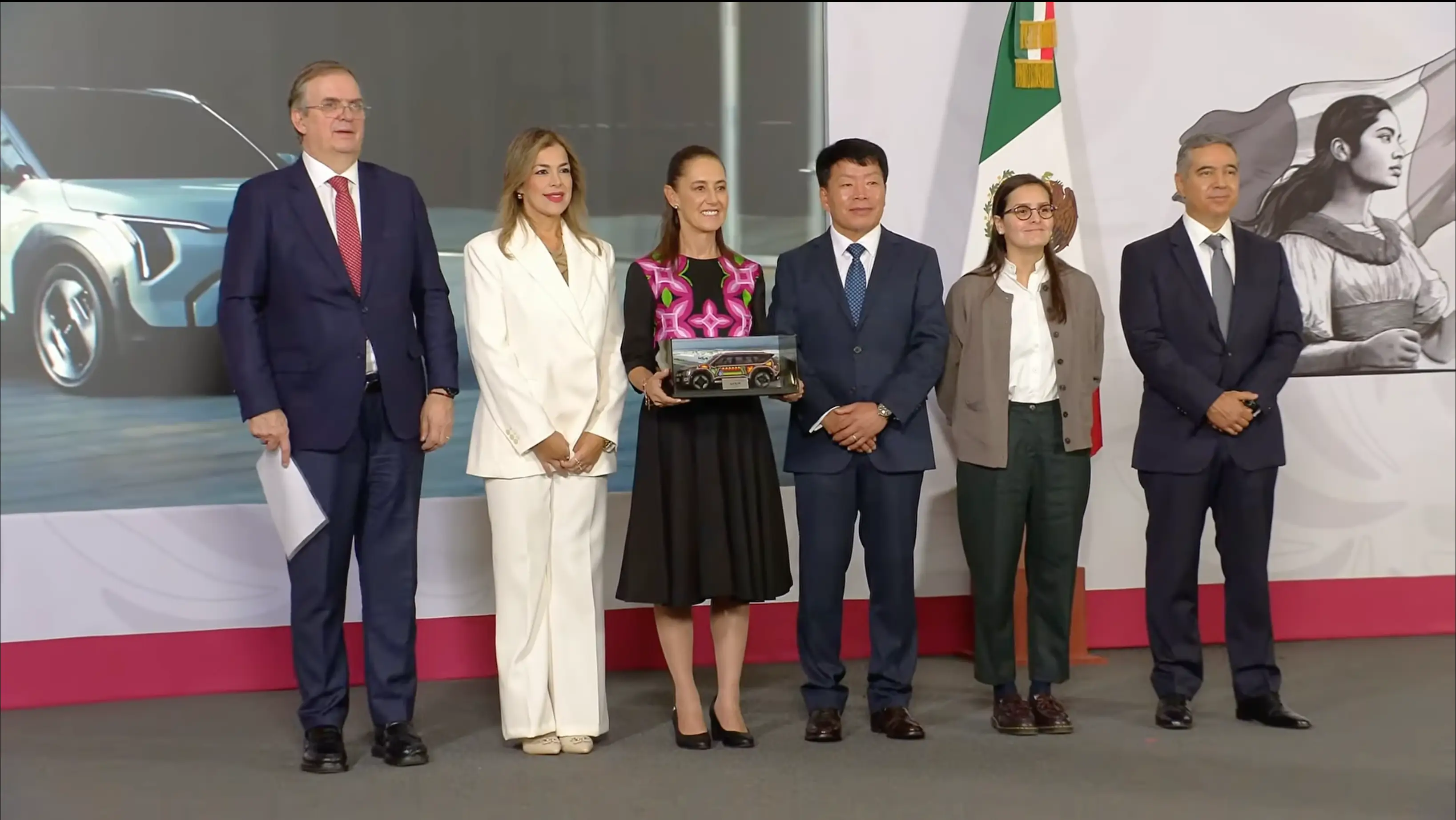 President Claudia Sheinbaum in her dialy press conference