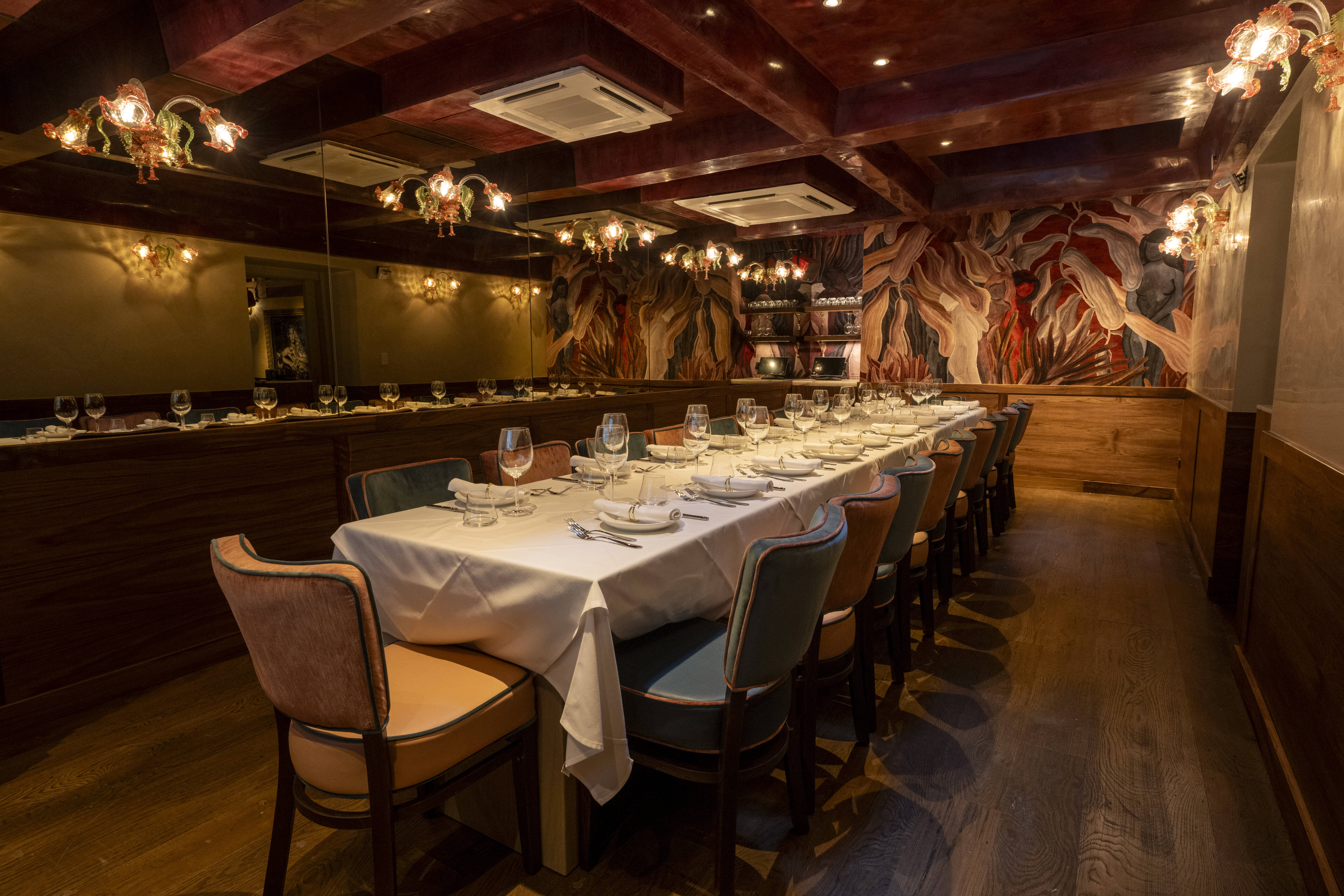 A Le Bar Penelope Private Dining Room Interior