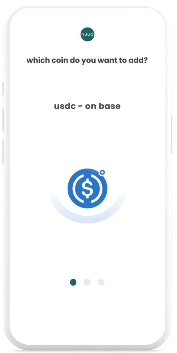 nuud money app home page