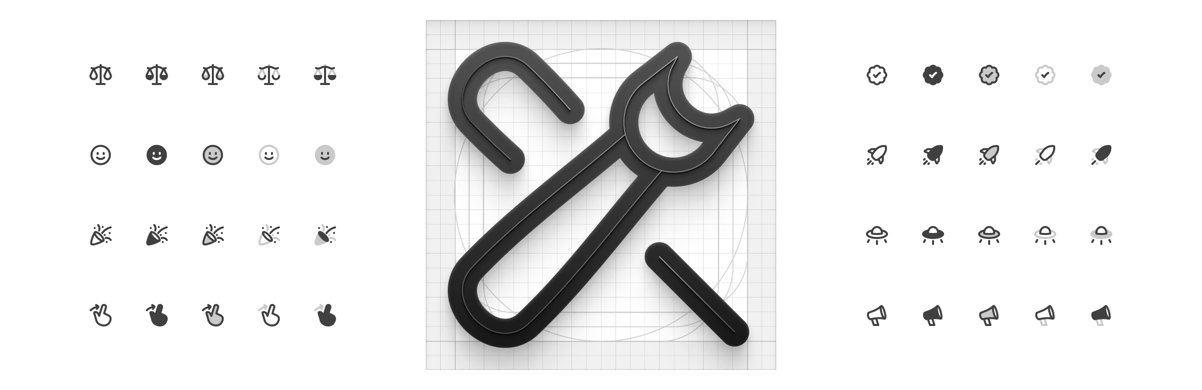 Minimalist artificial intelligence icon, AI design, smart robotics, neural network, digital tech vector, futuristic AI UI graphic, machine learning, cognitive computing, innovative tech symbol.