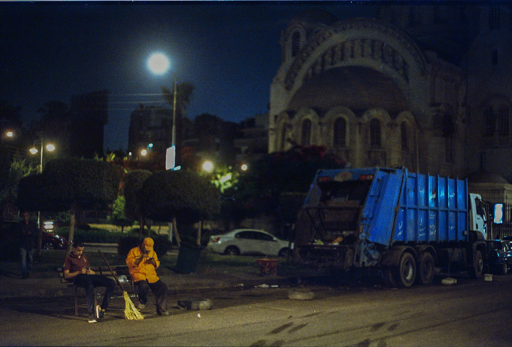 Heliopolis Basilica at Night