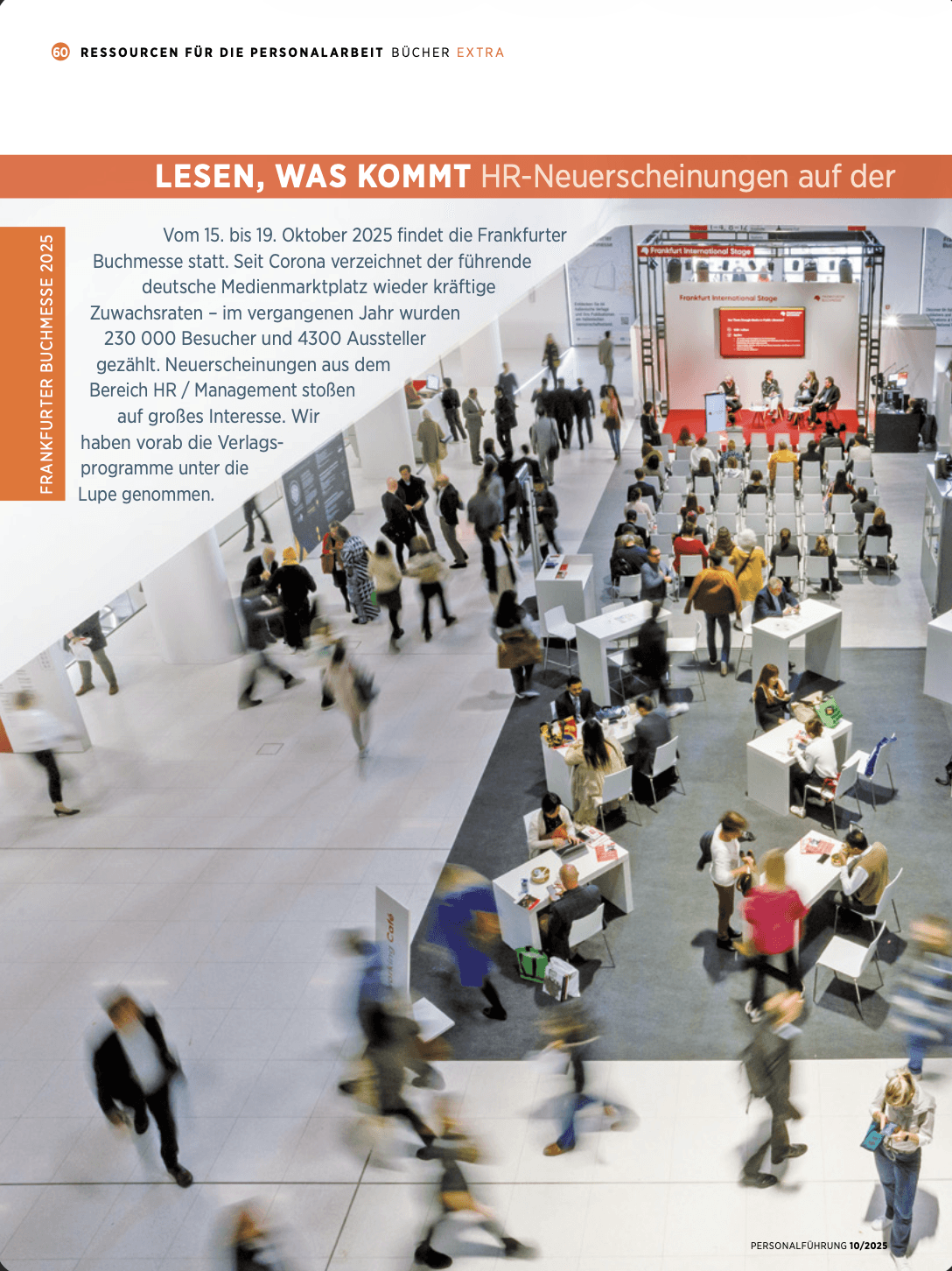 Cover: Sonderheft Frankfurter Buchmesse Oktober 2025