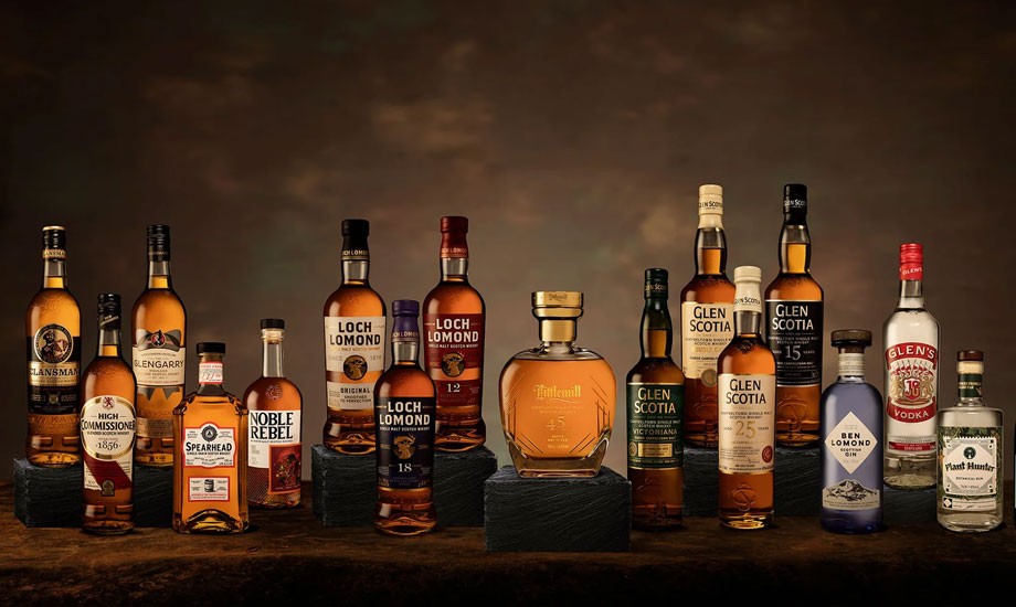 loch lomond group's spirits range