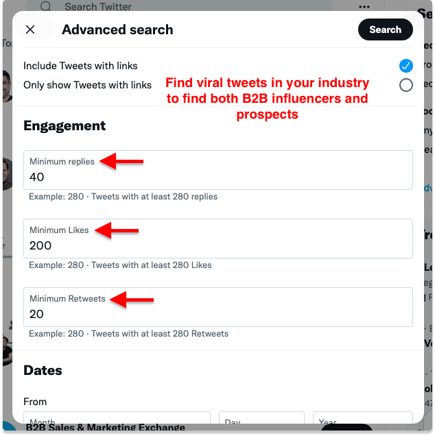 Social Selling Twitter Advanced Search 2 | Breakcold