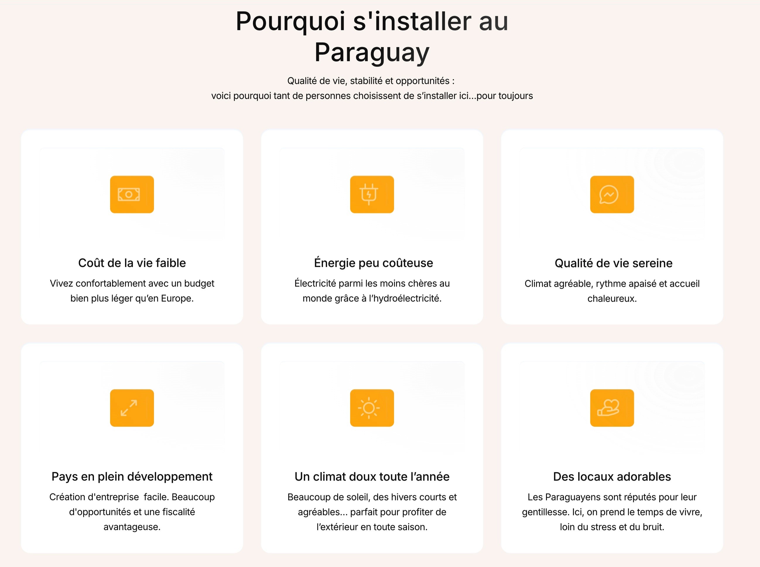 pourquoi s'installer au Paraguay