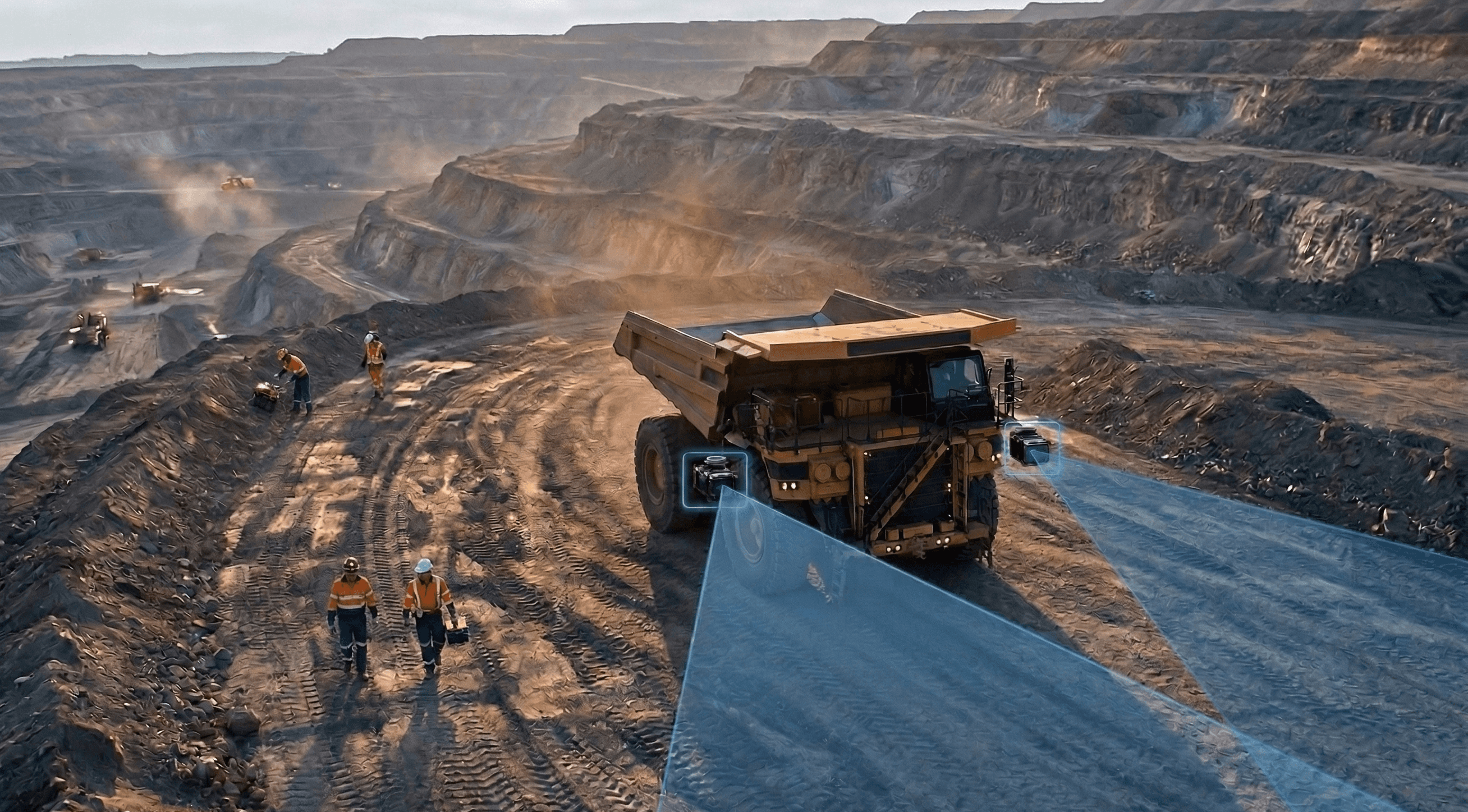 Point cloud rendering of a car