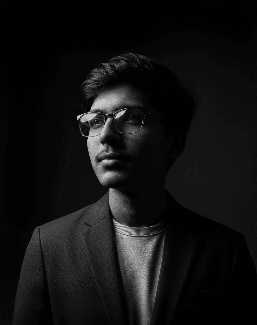 Portrait of portfolio creator