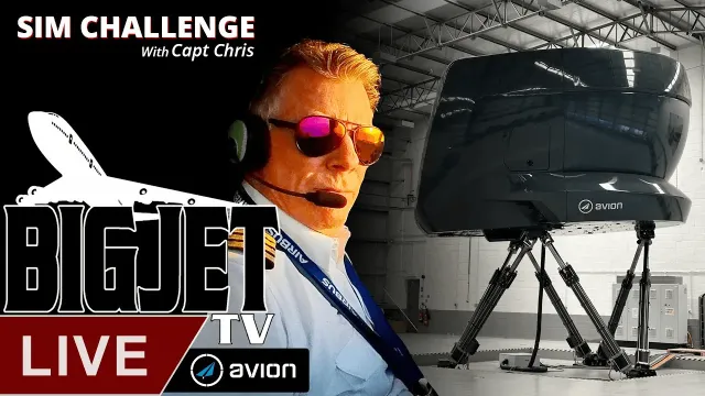 "LIVE: Sim Challenge with Capt Chris" Youtube Thumnail