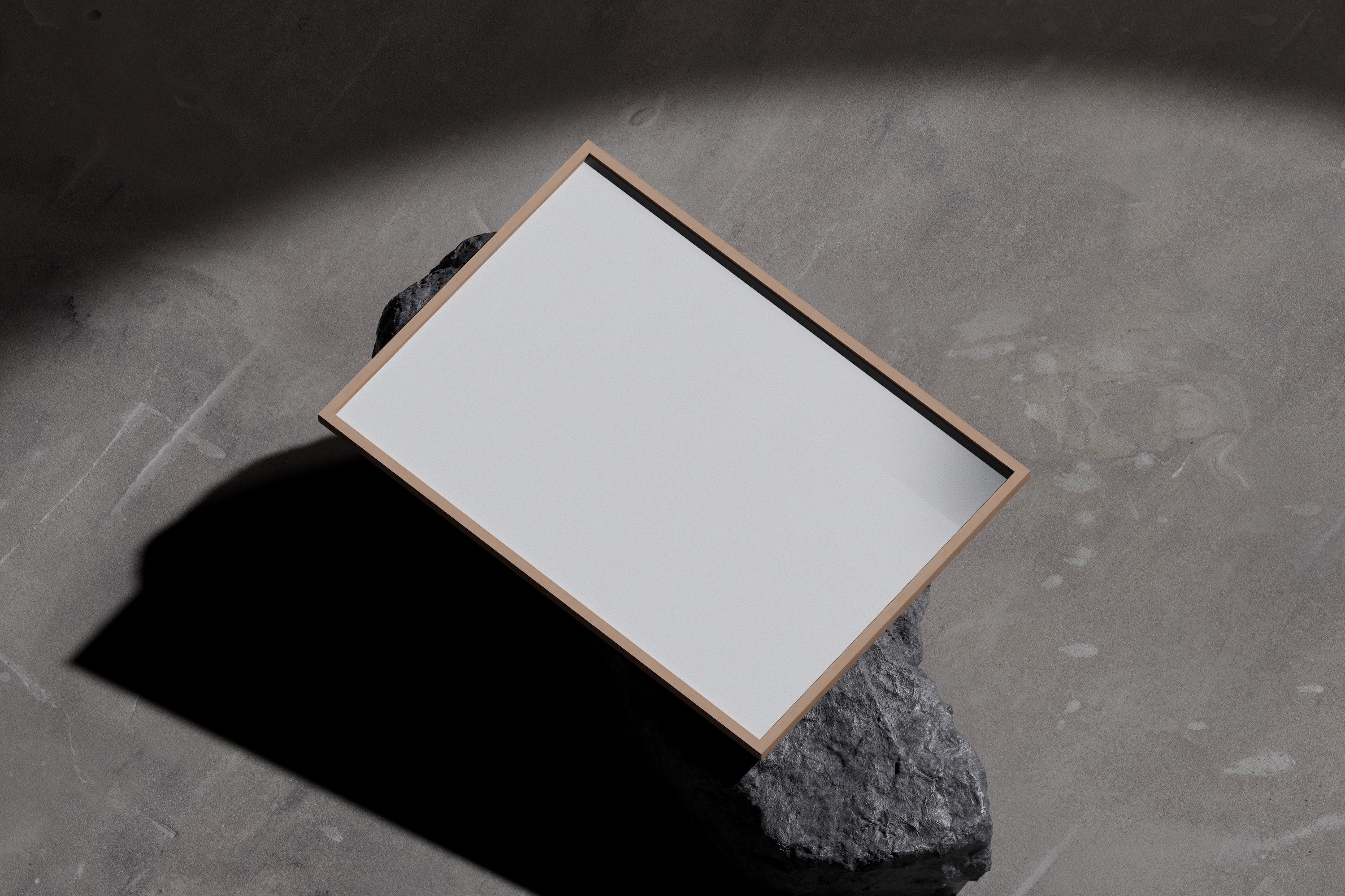 Noir brand identity applied to business collateral