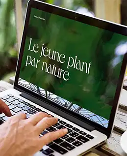 Site internet vert et organique