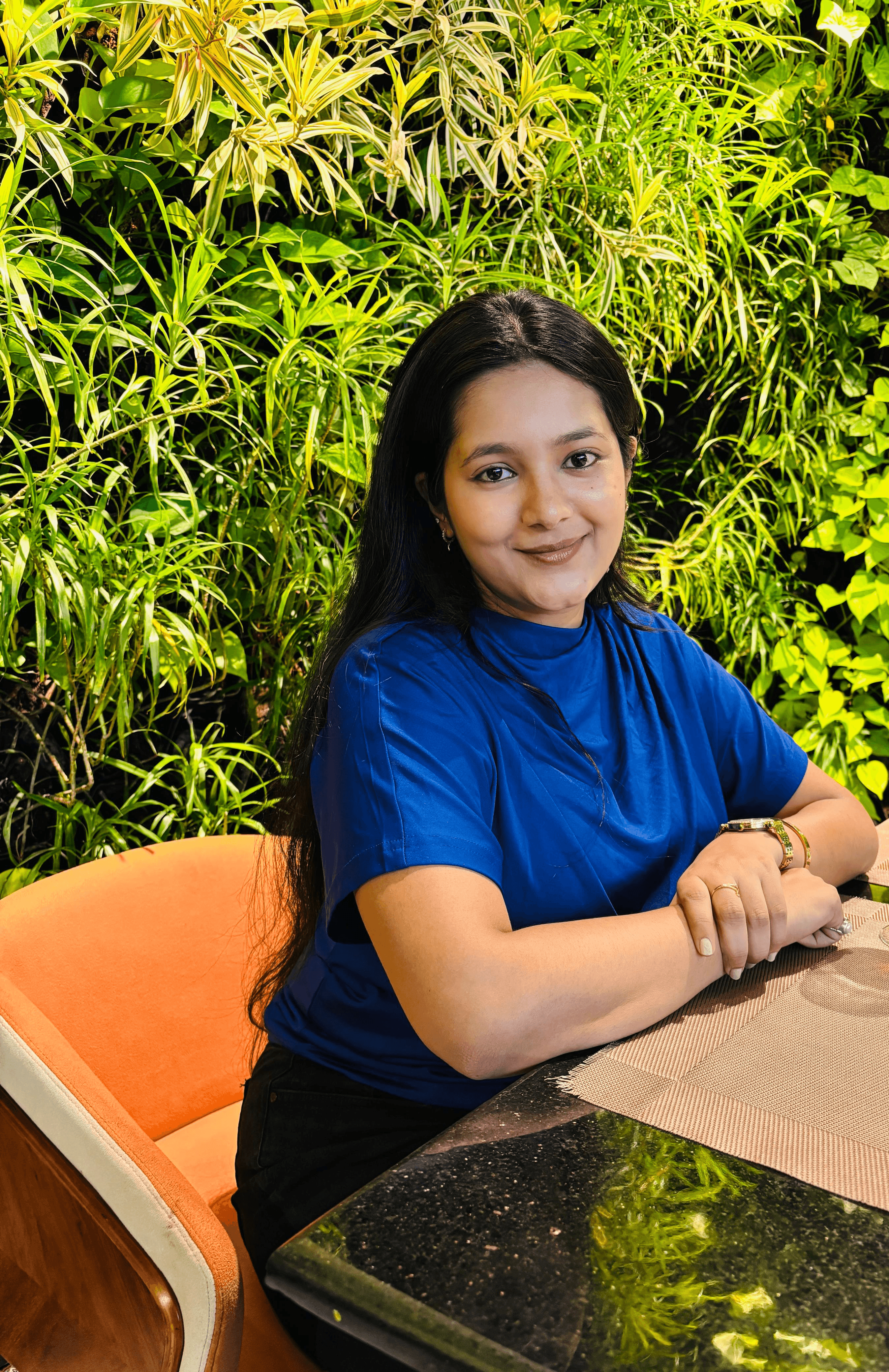 Portrait of portfolio creator