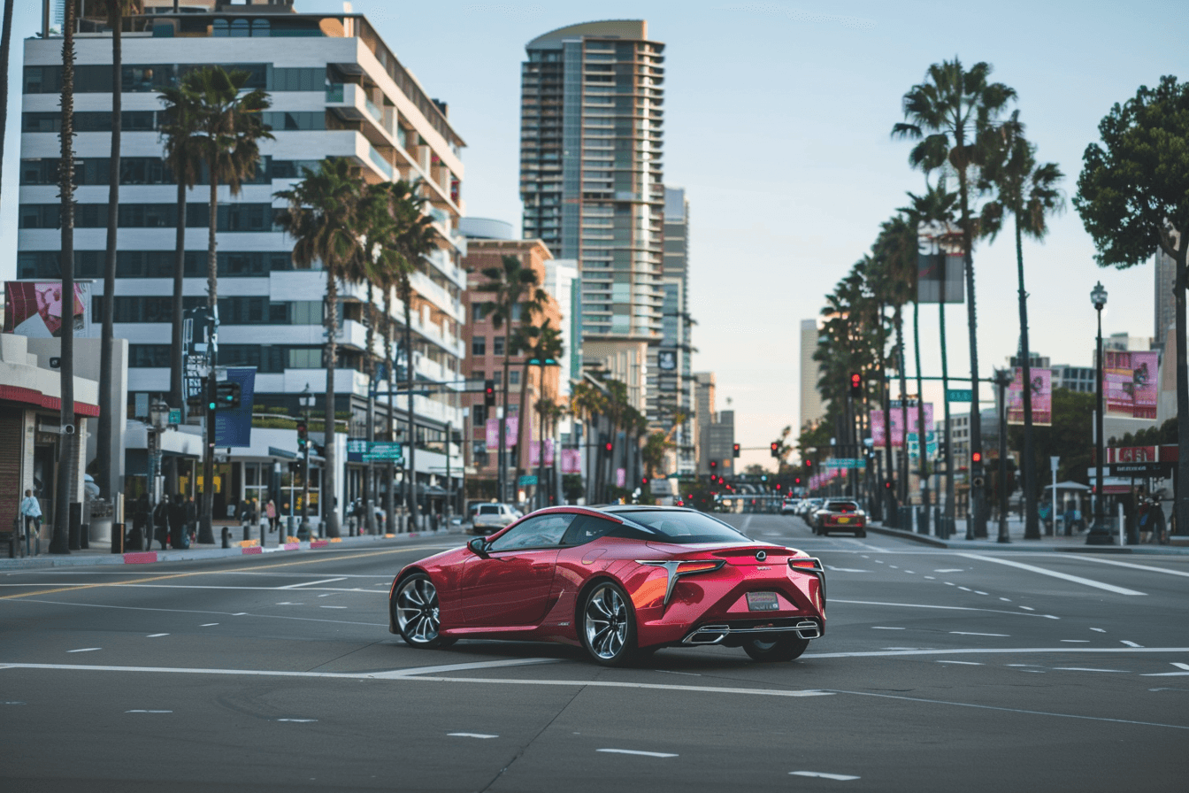 Lexus LC 500 in San Diego