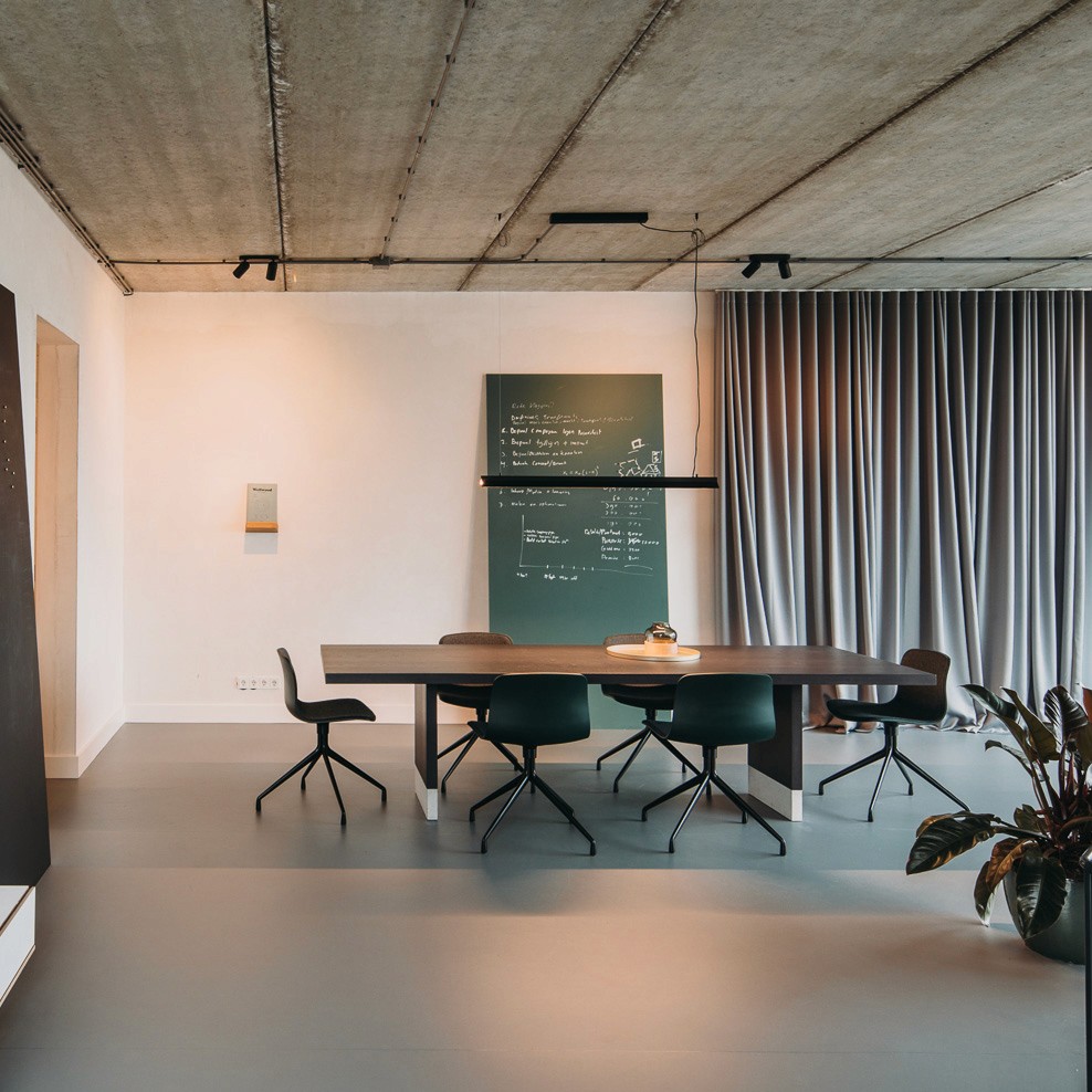 Interior photo of the office space of Wellwood