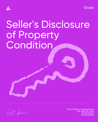 Seller's Disclosure of Property Condition