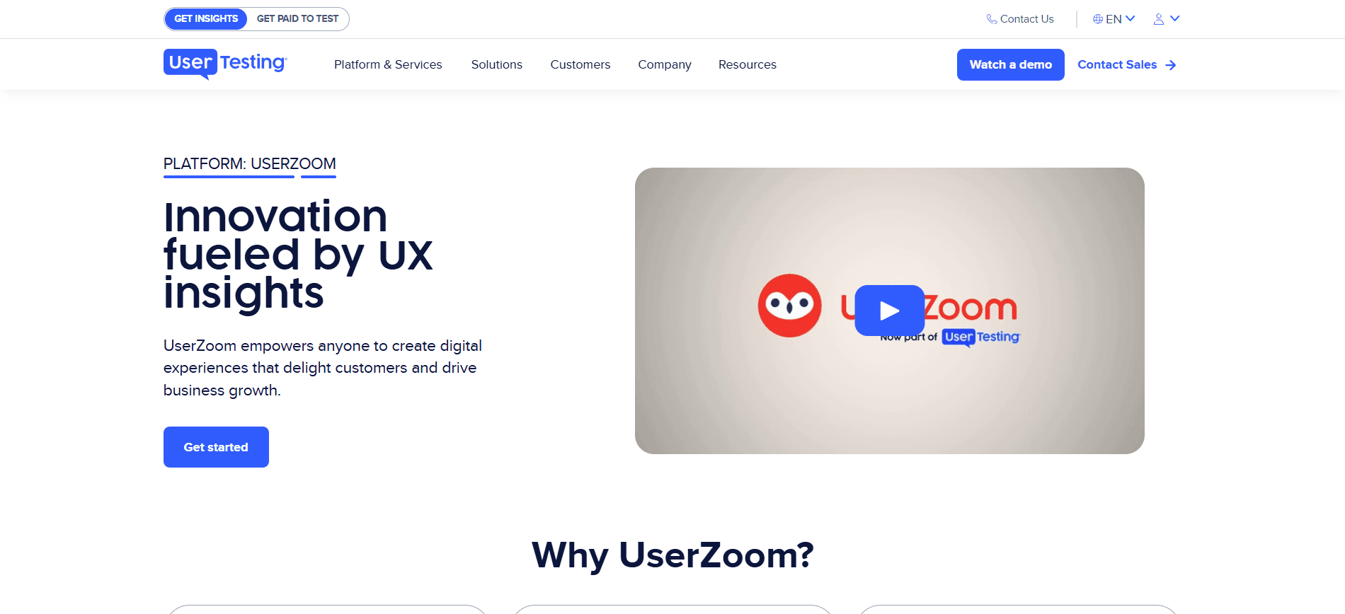 UserZoom One of the Best User Research Firms in Europe