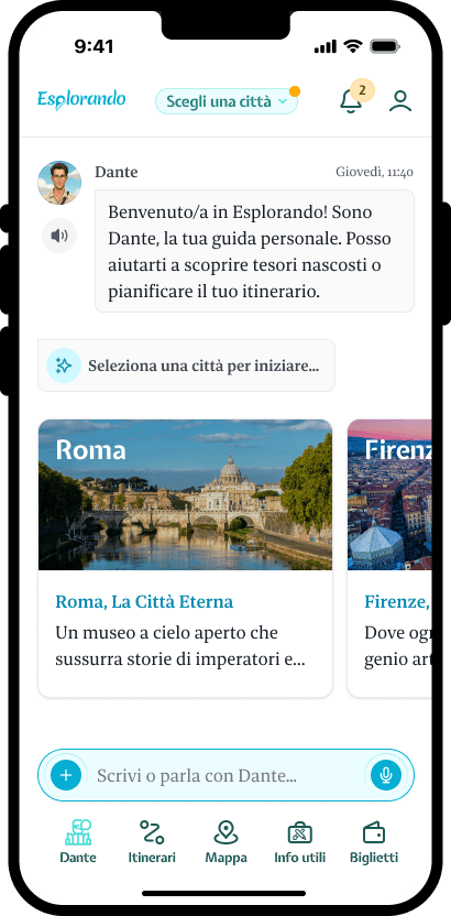 Dai vita a un'esperienza autentica con Esplorando, la tua guida di viaggio culturale.